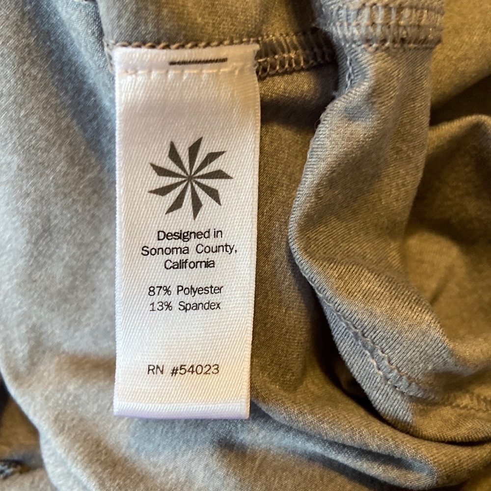 Grey Athleta Racerback Tank Top - Medium - Picture 6 of 6
